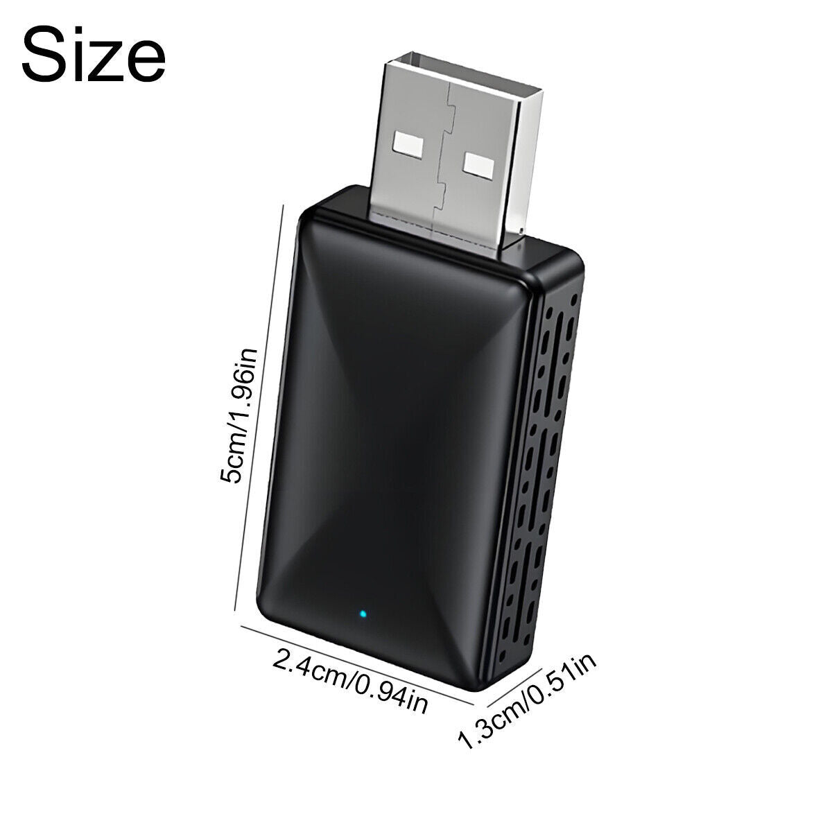 2 in 1 Android Auto Wireless Adapter & Wireless Carplay Adapter Plug & Play Car