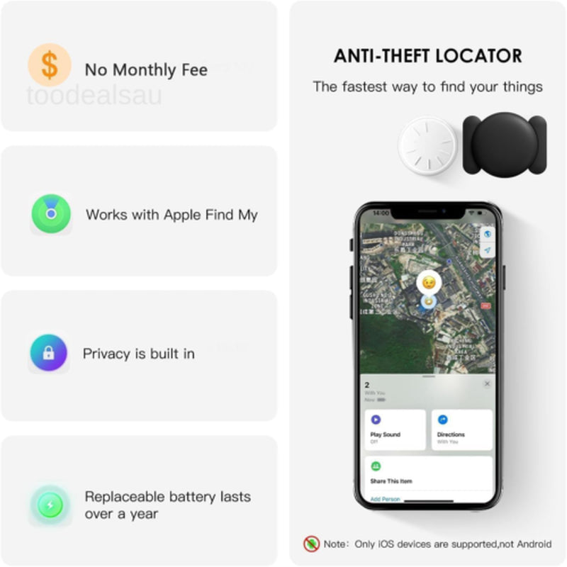 GPS Tracker for Vehicles,1Pcs Car Tracking Device,Mini Hidden HMTAG