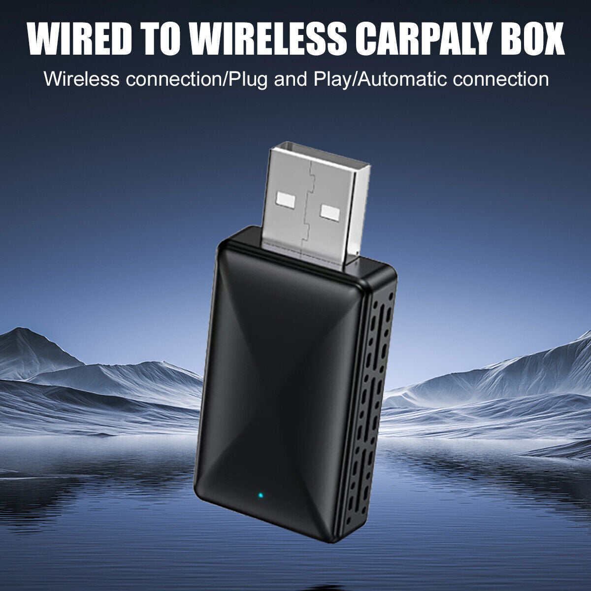 2 in 1 Android Auto Wireless Adapter & Wireless Carplay Adapter Plug & Play Car