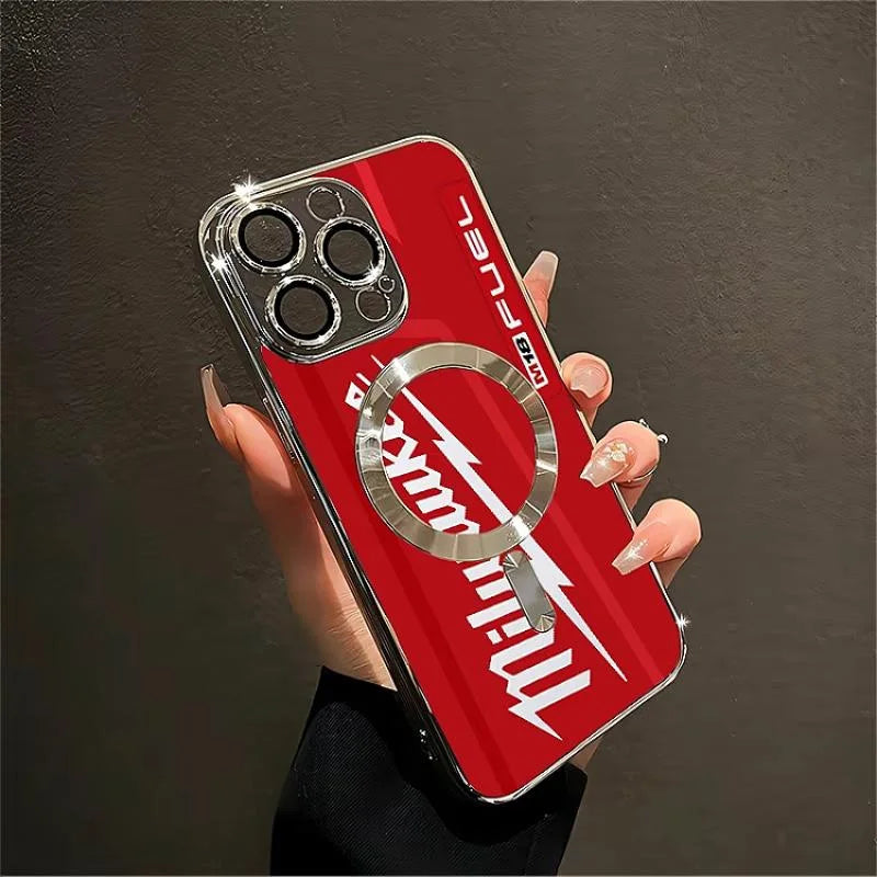 Multi-Color Magnetic Milwaukee Mobile Phone Case for Iphone 16 15 14 13 12 11 Pro Max plus Luxury Shockproof Protection Cellphone Cover